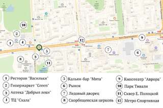 Апартаменты Apartment Roomer 9 Минск Апартаменты Делюкс-13